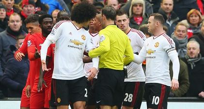 Liverpool players could hear Manchester United squad argue at half-time