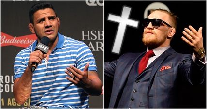 Rafael dos Anjos sounds well p*ssed off with Conor McGregor’s Jesus comments