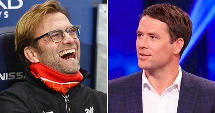 Viewers mock Michael Owen for comical comment about Jurgen Klopp’s team