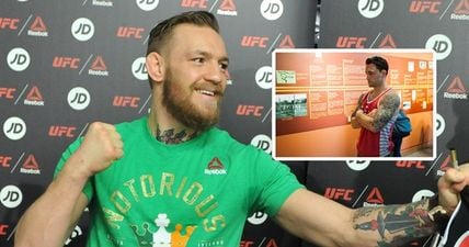 There is a “stink of desperation” from Frankie Edgar according to Conor McGregor