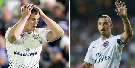 Johnny Sexton keeps his cool as he responds to those Zlatan Ibrahimovic comparisons