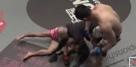 WATCH: ONE Championship produces brutal knockout via… no, that can’t be right