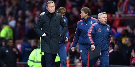 Southampton win earns Ronald Koeman place on elite list of managers to make history at Old Trafford