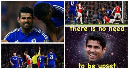 Diego Costa was all Twitter talked about during Arsenal’s loss to Chelsea