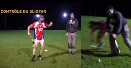 VIDEO: French TV show comes to Galway to learn hurling and it is just bonkers