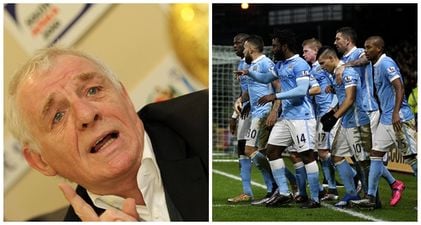 Even by his standards, Eamon Dunphy’s Manchester City rant is spectacular