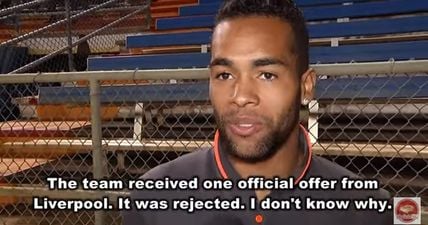 VIDEO: Alex Teixeira is not a happy man as he discusses his dream to join Coutinho at Liverpool