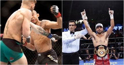 Boxing champion criticises Jose Aldo’s technique against Conor McGregor