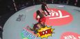 WATCH: Fighter suckers opponent with monstrous soccer kick after clean knockout