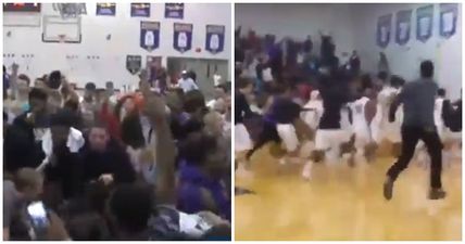 VIDEO: The best buzzer-beater you will ever see in your entire life and the celebrations are just unreal