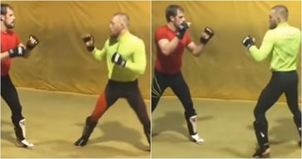 WATCH: Conor McGregor drills stance change set-ups with Gunnar Nelson