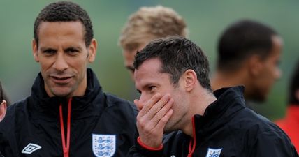 Rio Ferdinand takes the mick out of Jamie Carragher over Liverpool’s lack of a league title in 26 years