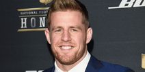 PIC: NFL superstar JJ Watt is on the beer in Dublin with nine of his mates