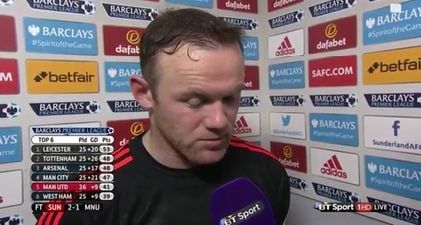 Watch: Wayne Rooney plays down Manchester United’s chances of finishing in the top four