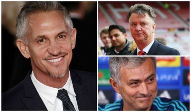 Even Gary Lineker is trolling Louis van Gaal