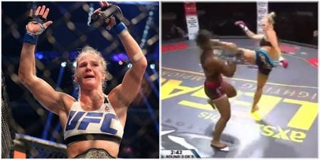 Video: This brutal KO was UFC champion Holly Holm’s first knock-out in MMA