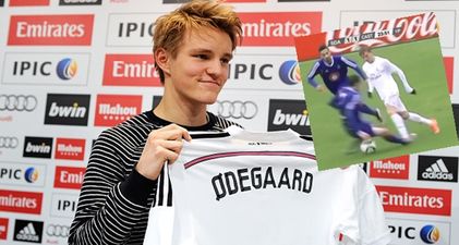 Watch: Martin Odegaard shows what all the fuss is about with Lionel Messi-esque dribble