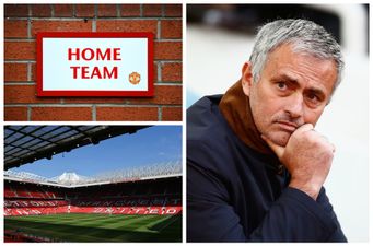 Jose Mourinho IS set for Old Trafford in the near future… but it’s not what you might think