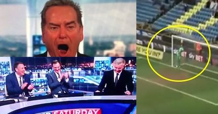 VIDEO: Soccer Saturday lads can’t believe the Millwall goalkeeper’s amazing improvisation