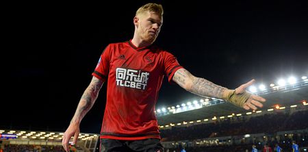 James McClean not happy with coin-throwing “coward” after FA Cup defeat