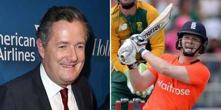 Piers Morgan hits out at Eoin Morgan over not singing England anthem