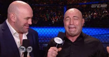 Joe Rogan sums up the thoughts of fight fans everywhere with his reaction to news of RDA injury