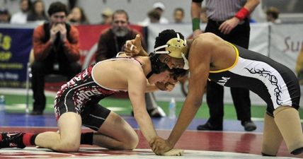 VIDEO: The undefeated high school wrestling champion with no legs