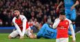 WATCH: Olivier Giroud and Mathieu Flamini send Arsenal crashing and their fans into complete meltdown