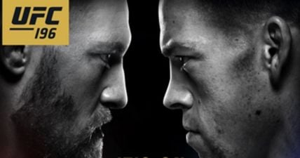 IT’S ON: Conor McGregor has accepted a five round welterweight war with Nate Diaz