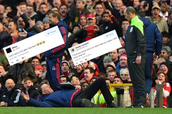 The internet can’t stop laughing at Louis van Gaal’s touchline dive