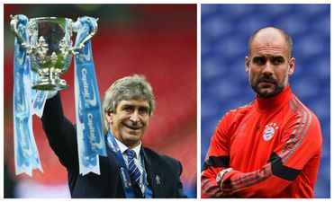 PIC: Pep Guardiola was at the League Cup final… in life-sized cardboard form anyway