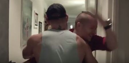 Video: Conor McGregor drops in on LA superfan’s apartment and it’s just fantastic