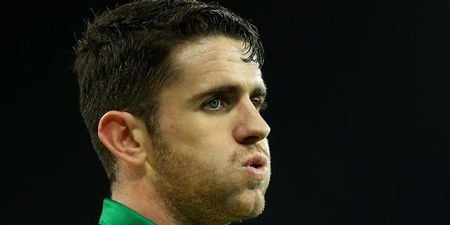 PIC: This is the sickening moment Robbie Brady lost two front teeth in a clash of heads