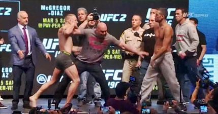 WATCH: Conor McGregor and Nate Diaz had us rapt during UFC 196 weigh-ins