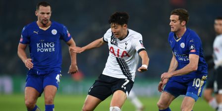 PIC: Leicester City passed out by Spurs at the top…of the nightclub queue