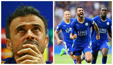 Barcelona boss Luis Enrique has his say on Leicester City’s incredible title challenge