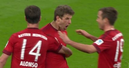 VIDEO: Positioning, improvisation, class – Thomas Muller scores the most Thomas Muller goal