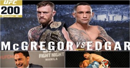 Frankie Edgar is seriously stepping up his campaign to get Conor McGregor in the octagon