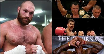 Tyson Fury has outlined his next three fights and Anthony Joshua is definitely on his mind