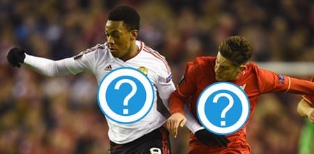 QUIZ: Can you identify these Liverpool and Manchester United shirt sponsors?