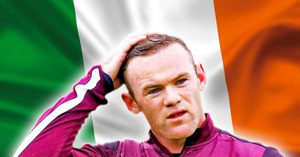 PIC: Poor Wayne Rooney tried his best to mark St. Patrick’s Day but made a pretty huge mistake