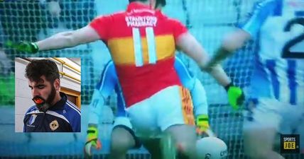 VIDEO: Paul Durcan’s trip home from Qatar justified with one stunning fingertip save for Ballyboden