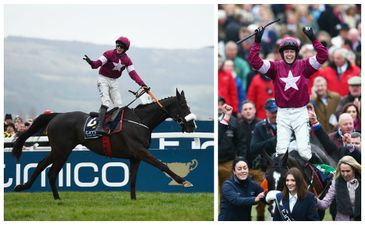 WATCH: The moment Gold Cup winning jockey describes his triumph as ‘f**king unbelievable’, live on TV