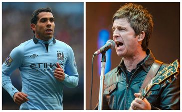 PIC: Noel Gallagher reunites with former Manchester City favourite Carlos Tevez in Argentina