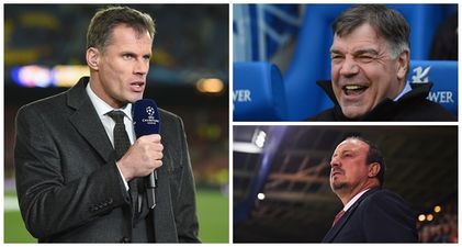 Jamie Carragher reveals the origin of Rafael Benitez’s feud with Sam Allardyce