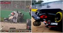 VIDEO: Fernando Alonso somehow walks away from terrifying crash at Australian Grand Prix