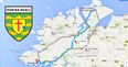 Club football is back in Donegal and so are the longest journeys in Ireland for a game