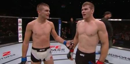 WATCH: Highly commendable moment of sportsmanship between UFC stars after Brisbane war