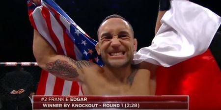 Frankie Edgar is confident he’ll do to Jose Aldo what only Conor McGregor has been able to do