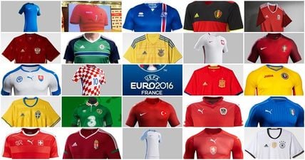 How Euro 2016 would play out if results were based on the beauty of jerseys